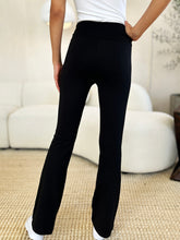 Load image into Gallery viewer, Zenana Full Size High Waist Wide Waistband Bootcut Active Pants