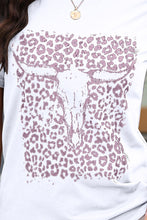 Load image into Gallery viewer, Graphic Round Neck Short Sleeve T-Shirt