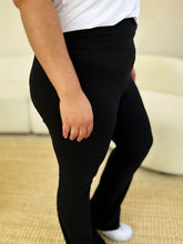 Load image into Gallery viewer, Zenana Full Size High Waist Wide Waistband Bootcut Active Pants
