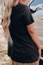 Load image into Gallery viewer, Graphic Round Neck Short Sleeve T-Shirt