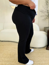 Load image into Gallery viewer, Zenana Full Size High Waist Wide Waistband Bootcut Active Pants