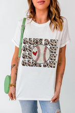 Load image into Gallery viewer, GAME DAY Round Neck Short Sleeve T-Shirt
