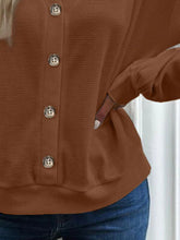 Load image into Gallery viewer, V-Neck Dropped Shoulder Blouse
