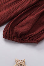 Load image into Gallery viewer, Dropped Shoulder V-Neck Blouse
