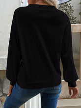 Load image into Gallery viewer, V-Neck Dropped Shoulder Blouse
