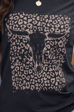 Load image into Gallery viewer, Graphic Round Neck Short Sleeve T-Shirt
