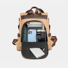 Load image into Gallery viewer, PU Leather Backpack Bag
