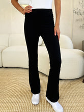 Load image into Gallery viewer, Zenana Full Size High Waist Wide Waistband Bootcut Active Pants
