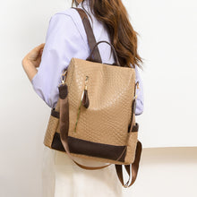 Load image into Gallery viewer, PU Leather Backpack Bag
